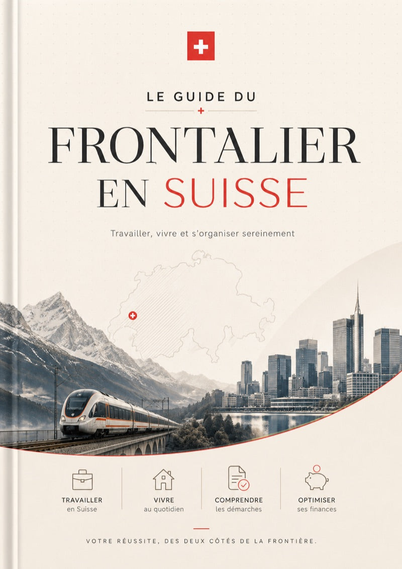 Couverture du guide du frontalier en Suisse, édition 2026